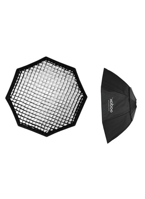 Godox Octagon Honeycomb Grid Softbox with Bowens Mount, Size:120cm