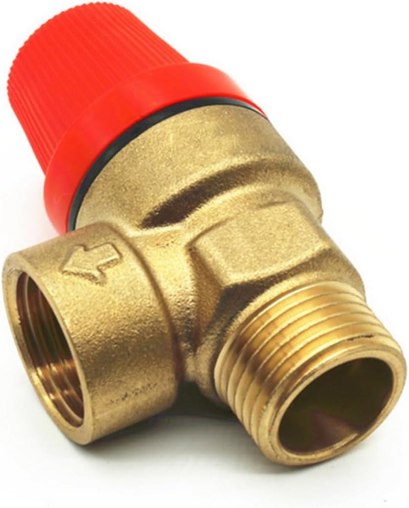 Biella ™ Brass Safety Drain Relief Valve 3/4" for Water Heater – (10 bar) - Image 2