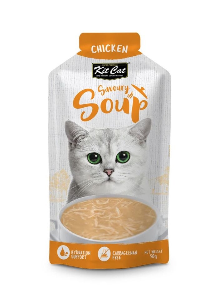 Kit Cat Savory Soup Chicken 300g ( 6 X 50g )