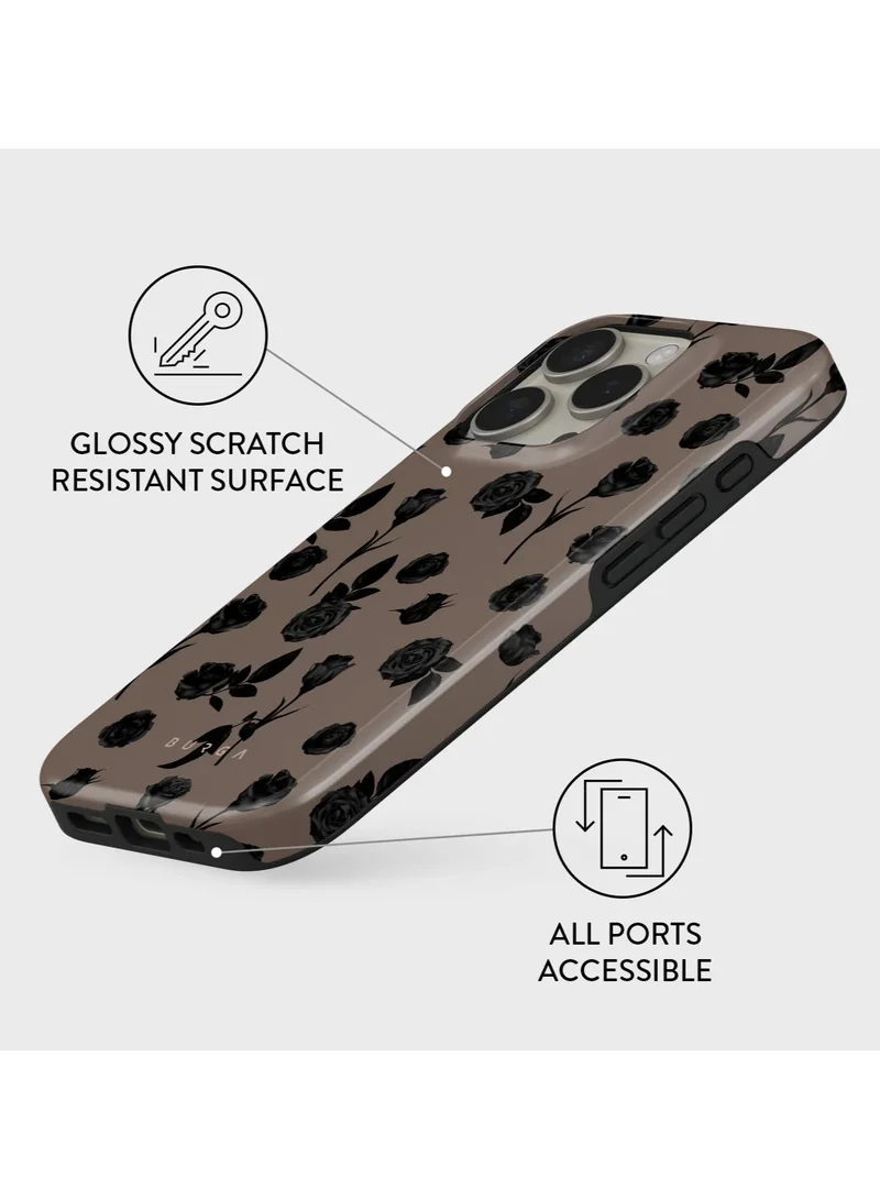BURGA iPhone 16 pro Case, 2 Piece Hard Shell + TPU Silicone Interior, Shock Absorption, All Port Accessible, Raised Bezel For Screen & Camera Protection, Never Fading HQ Print,Goddess