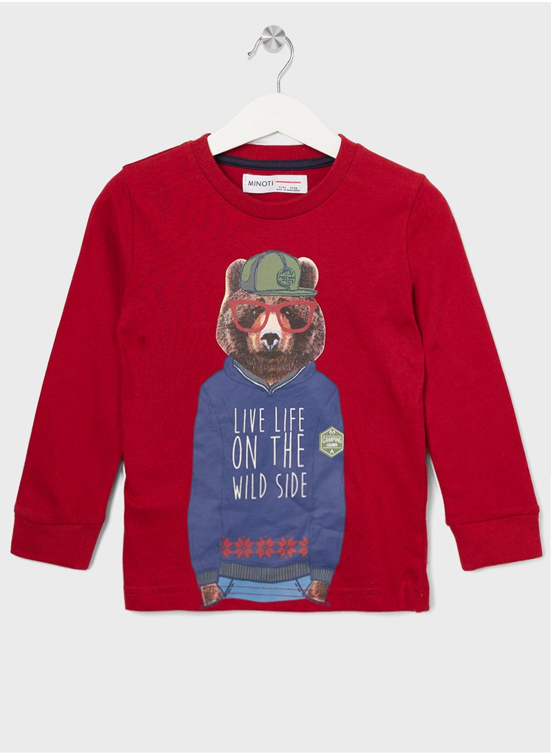 مينوتي WILDSIDE L/S TOP ASSORTED C7 PAK  - Image 1