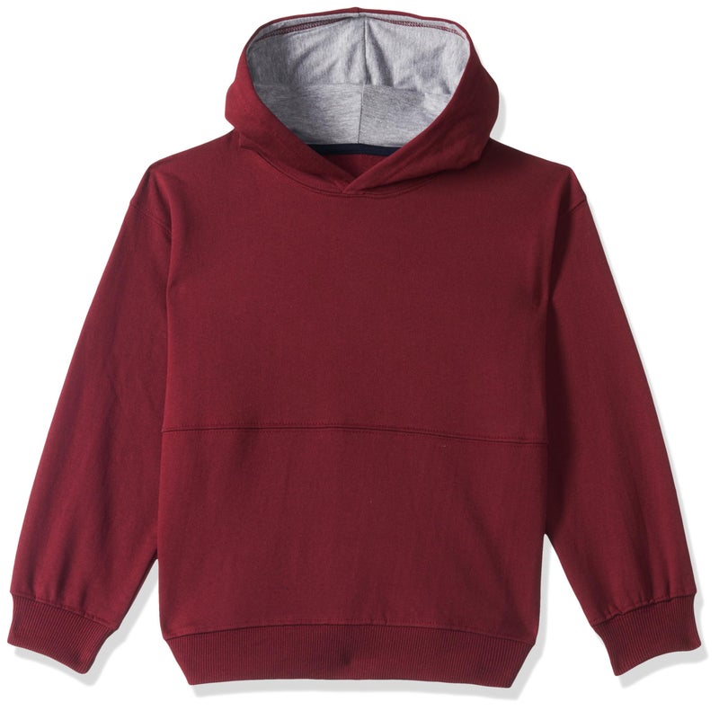T2F Girls Cotton Hooded Neck Sweatshirt(GLS-OS-HD-SS-01_Maroon_11-12 Years) - Image 5