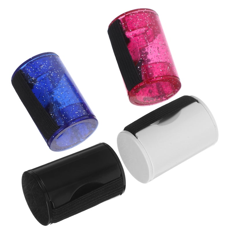 4pcs Finger Shaker Rhythm: Sand Shaker Instrument Finger For Ukulele Guitar Mandolin Banjo Musical Instruments Accessories - Image 5
