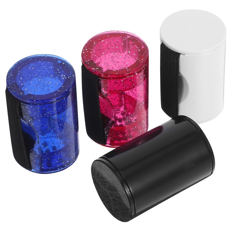 4pcs Finger Shaker Rhythm: Sand Shaker Instrument Finger For Ukulele Guitar Mandolin Banjo Musical Instruments Accessories - Image 1