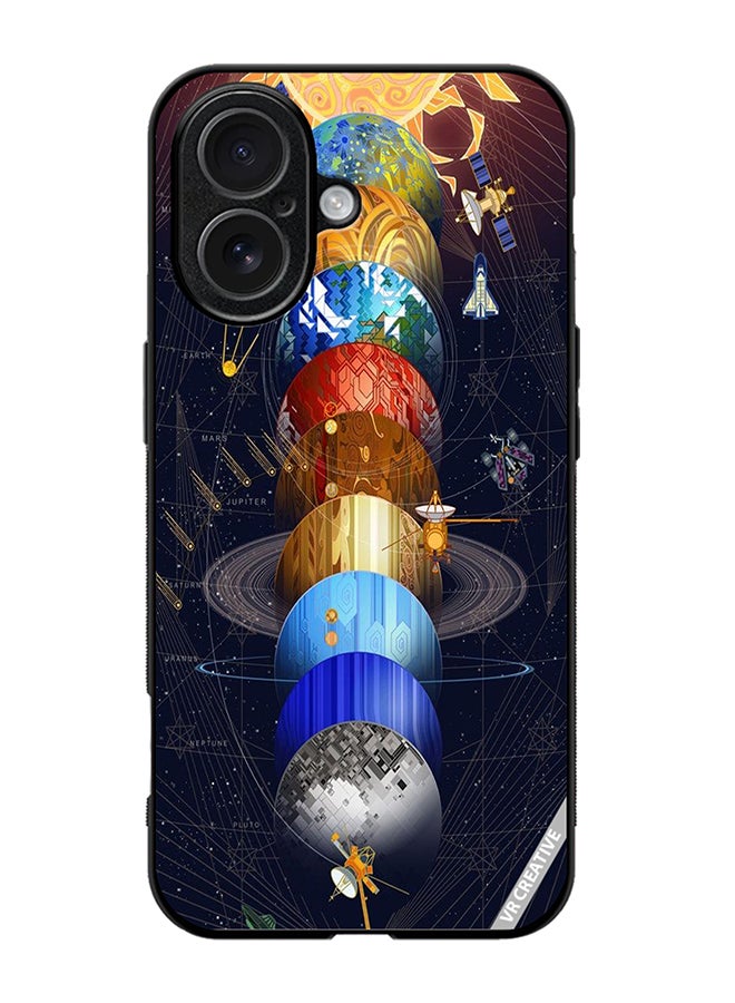 Protective Case Cover For Apple iPhone 17 Earth Design Multicolour