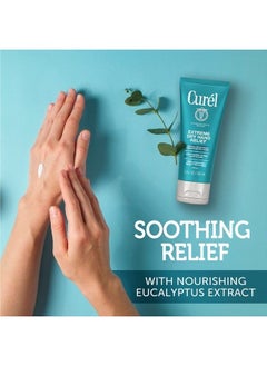 Curel Curél Extreme Dry Hand Dryness Relief Travel Size Hand Cream Easily Absorbed Hand Cream For Longlasting Relief After Washing Hands With Eucalyptus Extract 3 Ounces  - Image 3