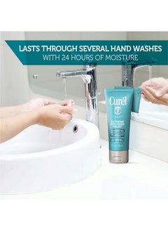 Curel Curél Extreme Dry Hand Dryness Relief Travel Size Hand Cream Easily Absorbed Hand Cream For Longlasting Relief After Washing Hands With Eucalyptus Extract 3 Ounces  - Image 5