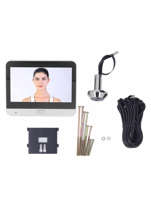 Video Door Intercom System with 4.3-Inch LCD – 1080P Camera, 120° Wide Angle, Night Vision, Two-Way Audio