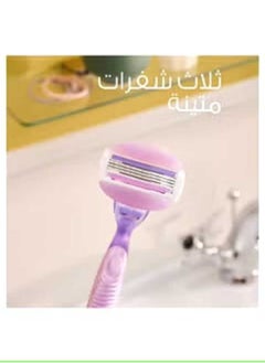جيليت جيليت فينوس كومفورت جلايد + 3 شفرات مقبض نسيم جيليت  - Image 2