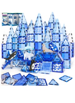 Excefore Magnetic Tiles for Kids Ages 3-5 4-8, 25Pcs Magnetic Tiles for Toddlers 3-5 STEM Magnet Tiles Magnet Blocks Toys Magnetic Building Blocks Animals Kids Games Preschool Learning Toy  - Image 1
