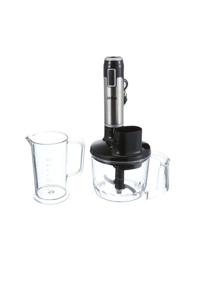 Sinbo - Hand Blender Set Sinbo, 700ml 350 Watt, SHB3114 - Black*Silver - Image 1