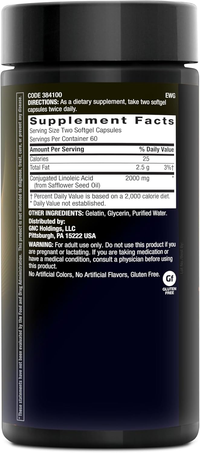 BodyDynamix CLA Conjugated Linoleic Acid Fuels Energy and Fat Metabolism Improves Body Composition 120 Count - Image 2