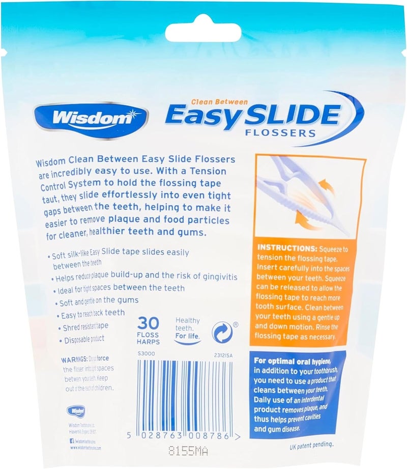 Wisdom Easy Slide Flossers and Floss Picks - Image 3