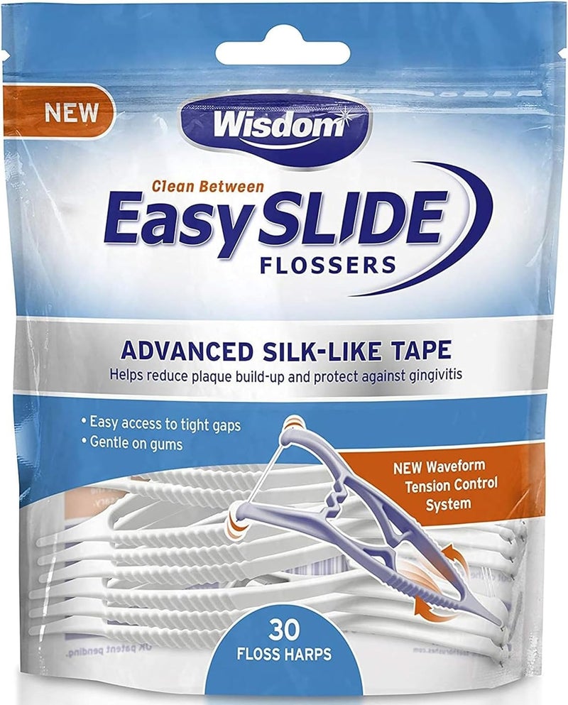 Wisdom Easy Slide Flossers and Floss Picks - Image 1