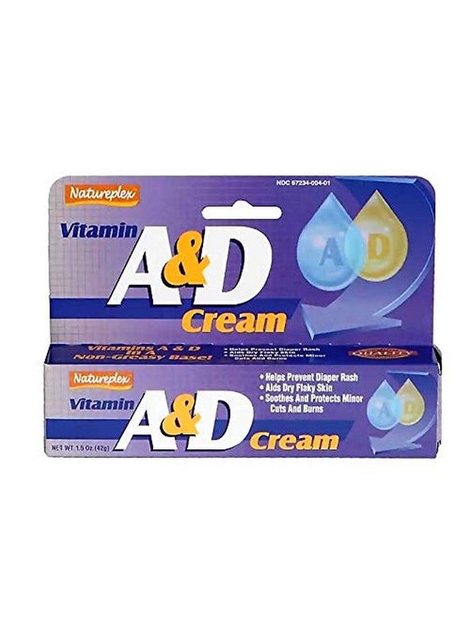 Natureplex Vitamin A&D Cream Ointment For Diaper Rash And Skin Irritations, 4-Ct  - Image 2
