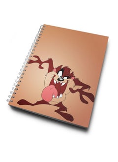 LIT Taz Cartoons Funny Kids Theme Printed Spiral Notebook  - Image 2