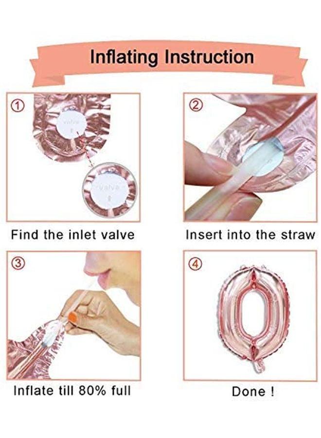 NIBEMINENT 6 Number Foil Balloon 16-Inch - Image 3