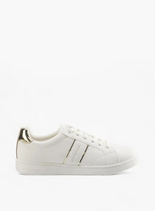 يو اس بولو اسن Women's Lace-Up Sneakers - A10202529712010