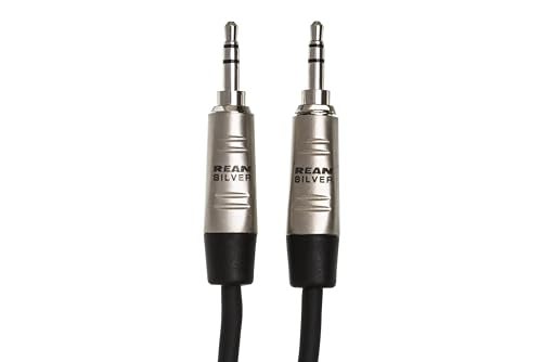 Hosa HMM005 Pro Stereo Interconnect REAN 35 mm TRS to Same 5 Feet - Image 3