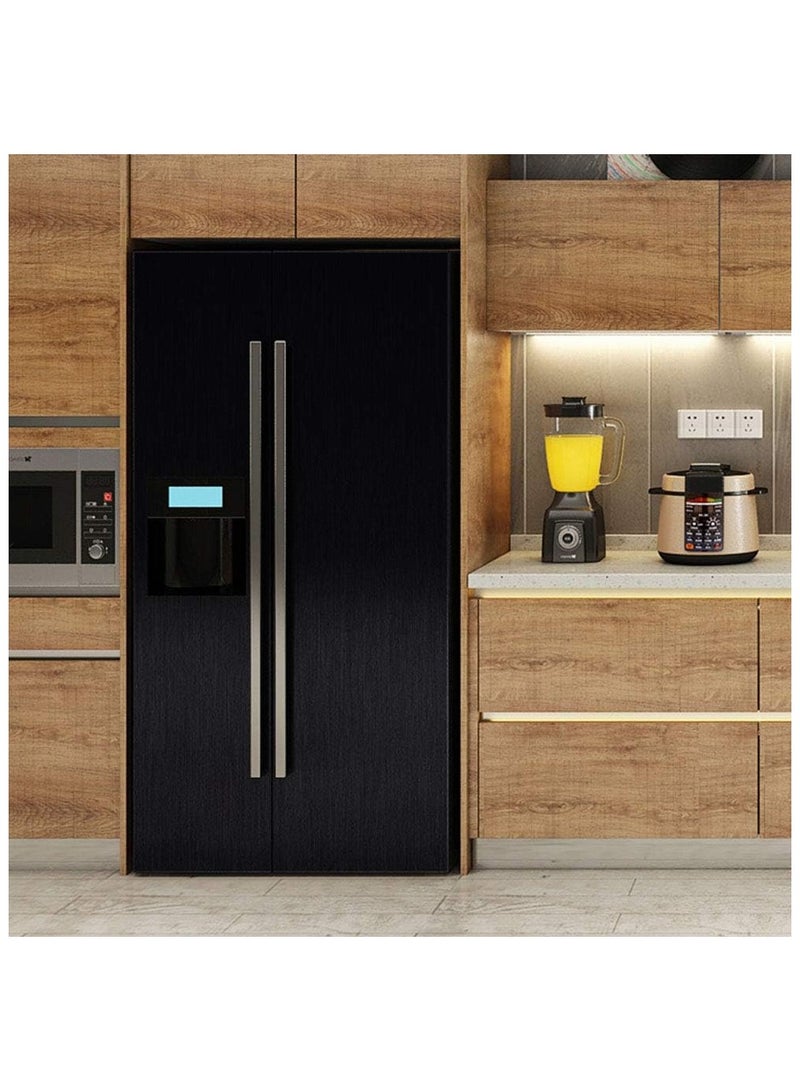 آنا ورق حائط ذاتي اللصق بتصميم خشبي مزيف مقاوم للماء والرطوبة والزيت، بحجم 20 سم × 10 م، مثالي لتجديد المنزل - Image 4