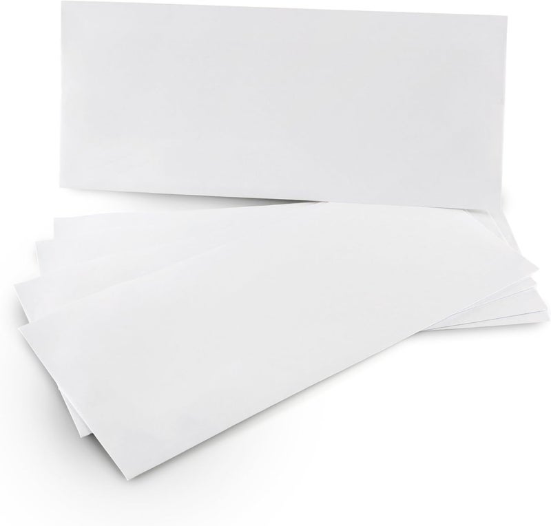 Aimoh #10 Security Self Seal Envelopes – 100 Qty |No Window, EnveGuard, 4⅛ x 9½", White, 24 LB, 100 Count (34100) - Image 3