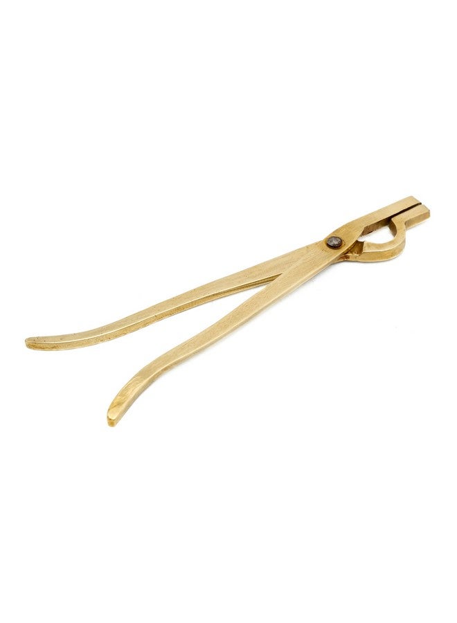 DMI Brass pakkad for Kitchen/sanchi/Brass chimta/Cooking plier/Tongs to use in Kitchen - Image 1