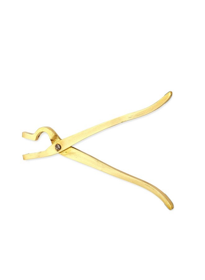DMI Brass pakkad for Kitchen/sanchi/Brass chimta/Cooking plier/Tongs to use in Kitchen - Image 4