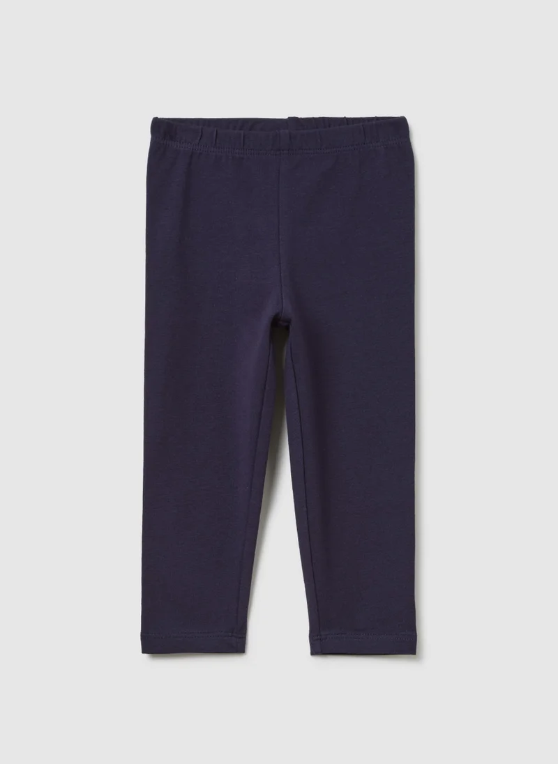 Ovs BLUE LEGGINGS IN STRETCH FABRIC