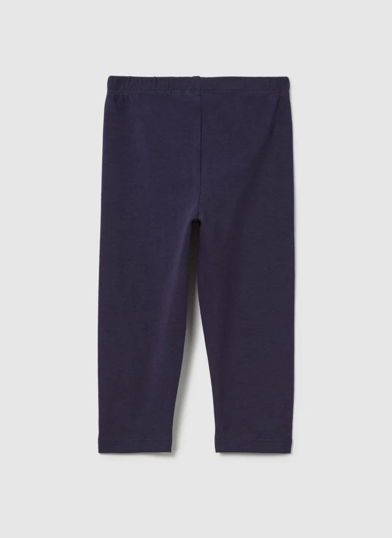 Ovs BLUE LEGGINGS IN STRETCH FABRIC