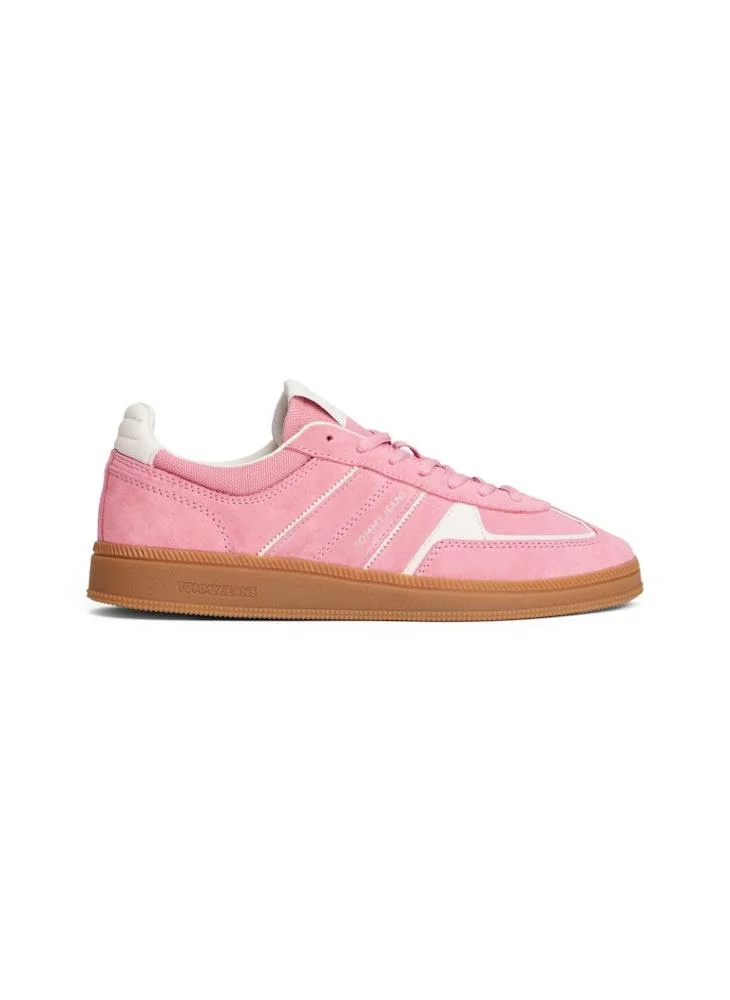 TOMMY JEANS The Greenwich Suede Mixed Texture Trainers