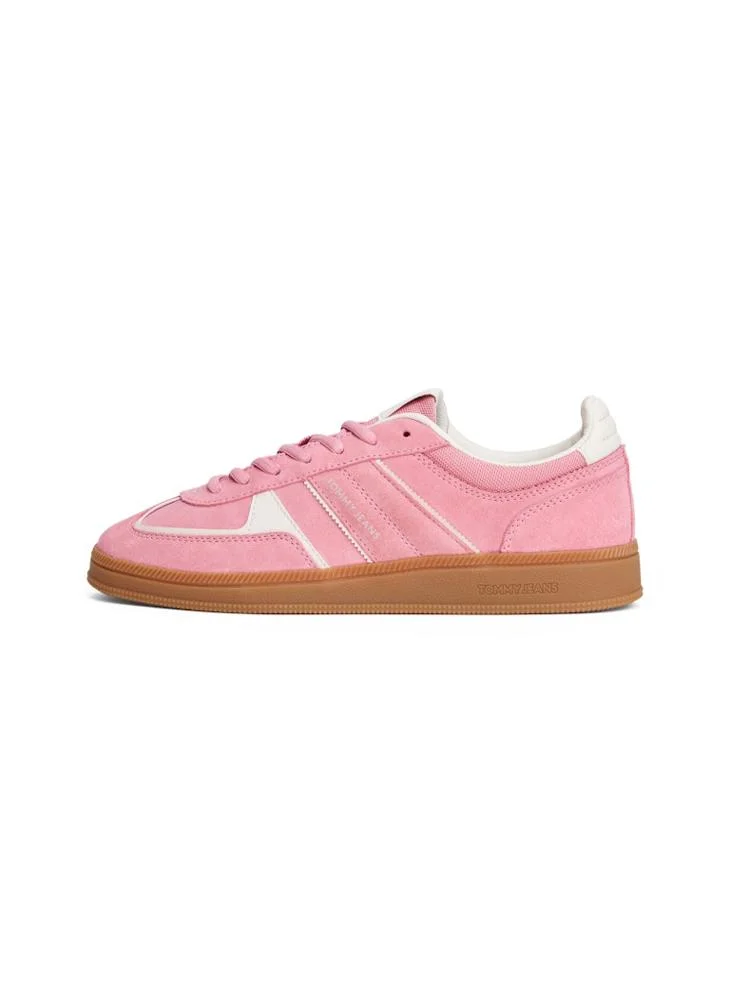 TOMMY JEANS The Greenwich Suede Mixed Texture Trainers