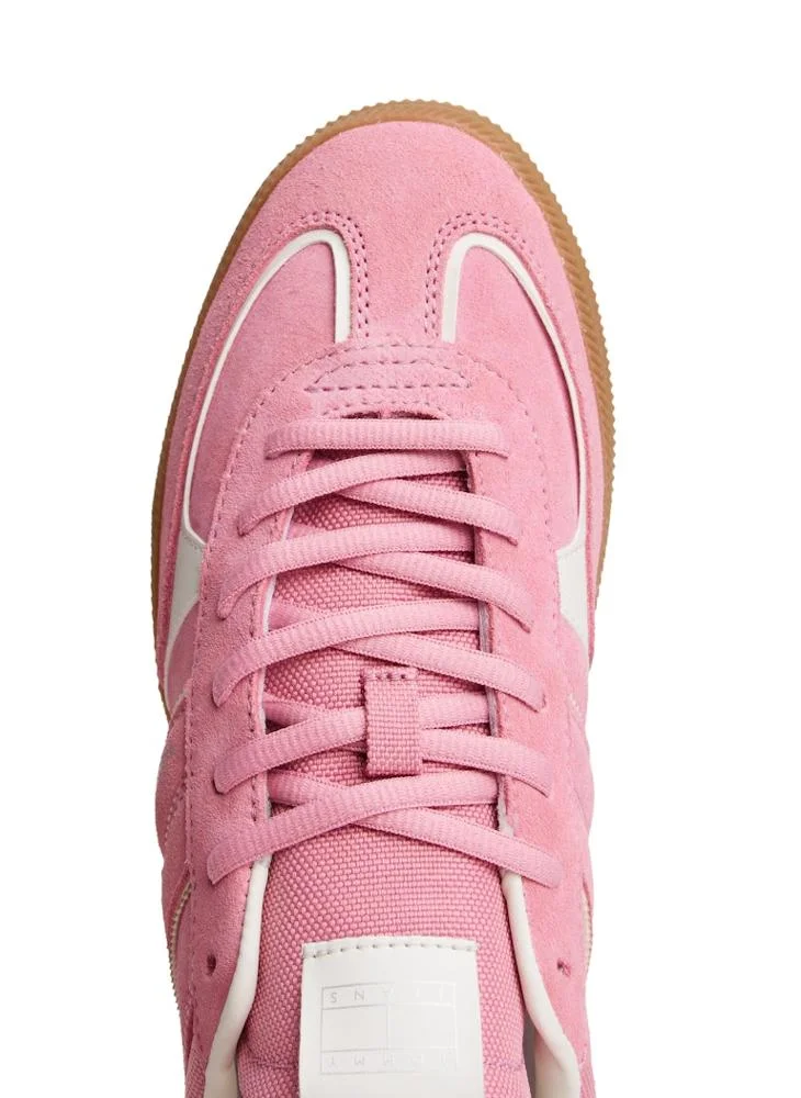 TOMMY JEANS The Greenwich Suede Mixed Texture Trainers