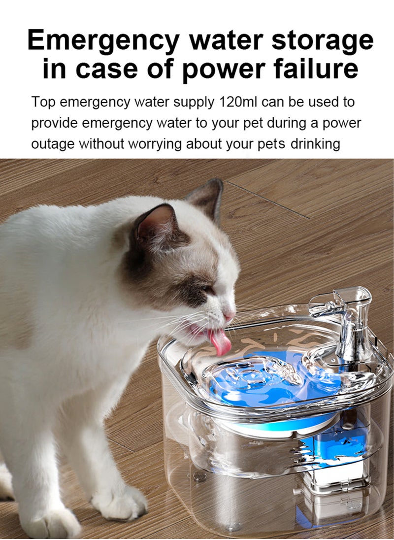 LAPET Pet Water Dispenser 2L Automatic Fountain Induction Cat Water Dispenser  - Image 3