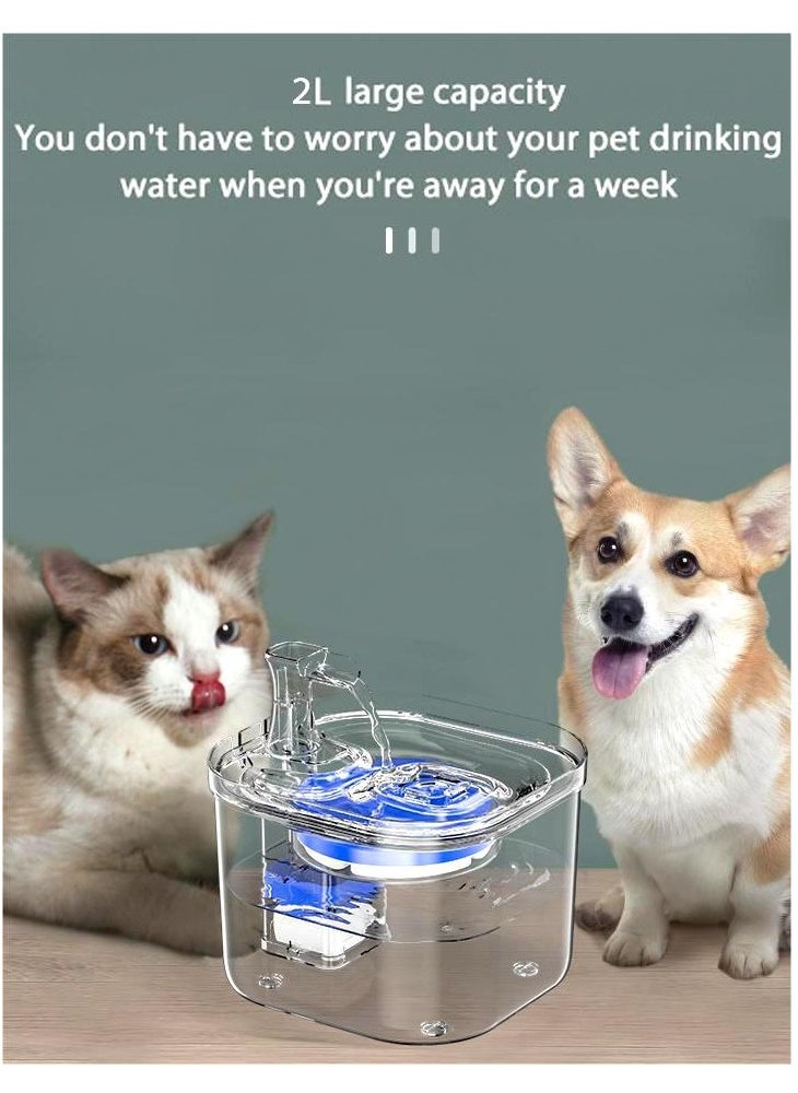 LAPET Pet Water Dispenser 2L Automatic Fountain Induction Cat Water Dispenser  - Image 5