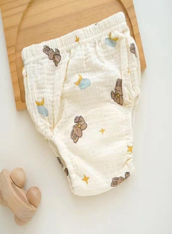 ASJAR Muslin Cotton Baby Diaper | Skin-Friendly Reusable Cloth Diaper for Daily Use | Pack Of 1 | Size : S,M,L | Multicolor (S) - Image 5
