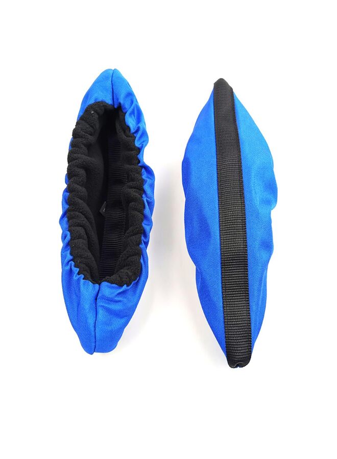 Generic Ice Skate Blade Covers,Guards for Hockey Skates,Figure Skates and Ice Skates,Skating Soakers Cover Blades for Kids Youth and Adult - Men Women Boys Girls (Color : Blue, Size : L) - Image 1