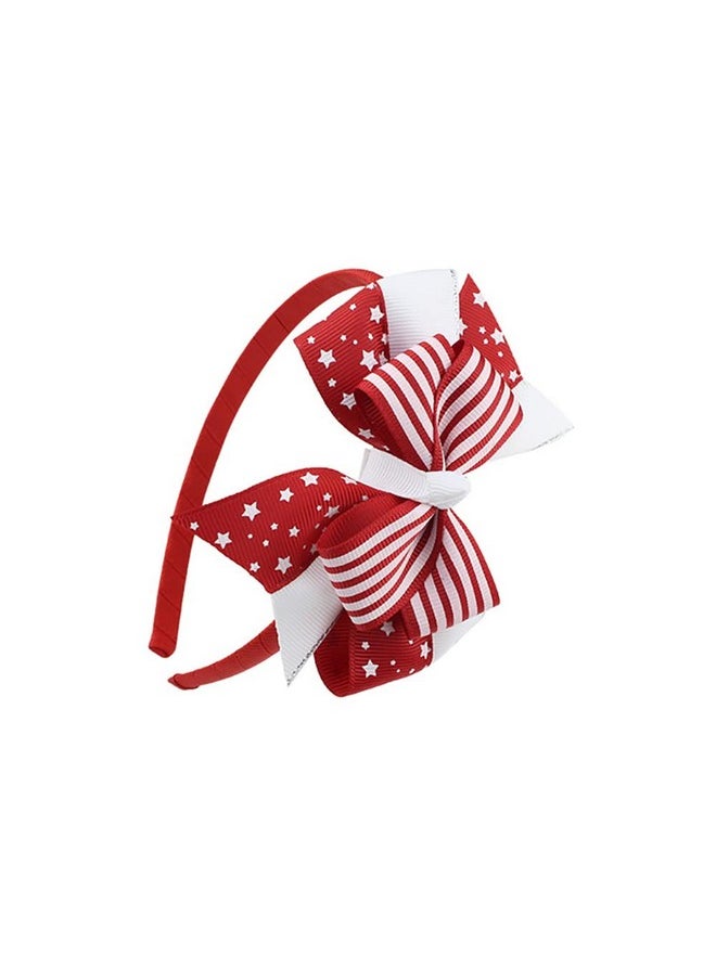 4Th Of July Headband Hair Bows For Girls Independence Day Patriotic Bows Fourth Of July Big Hair Bow Hair Accessories Party Hair Decorations American Flag Star Design Red White Blue Headbands 1Pcs - pzsku/Z22C86BF8877B2ABA918BZ/45/_/1718615127/54a4be89-aef5-4e2d-bb38-eefcb0ccb31f