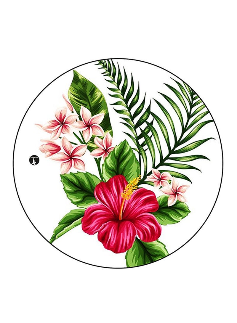 RKN Flowers Printed Mouse Pad  Multicolour