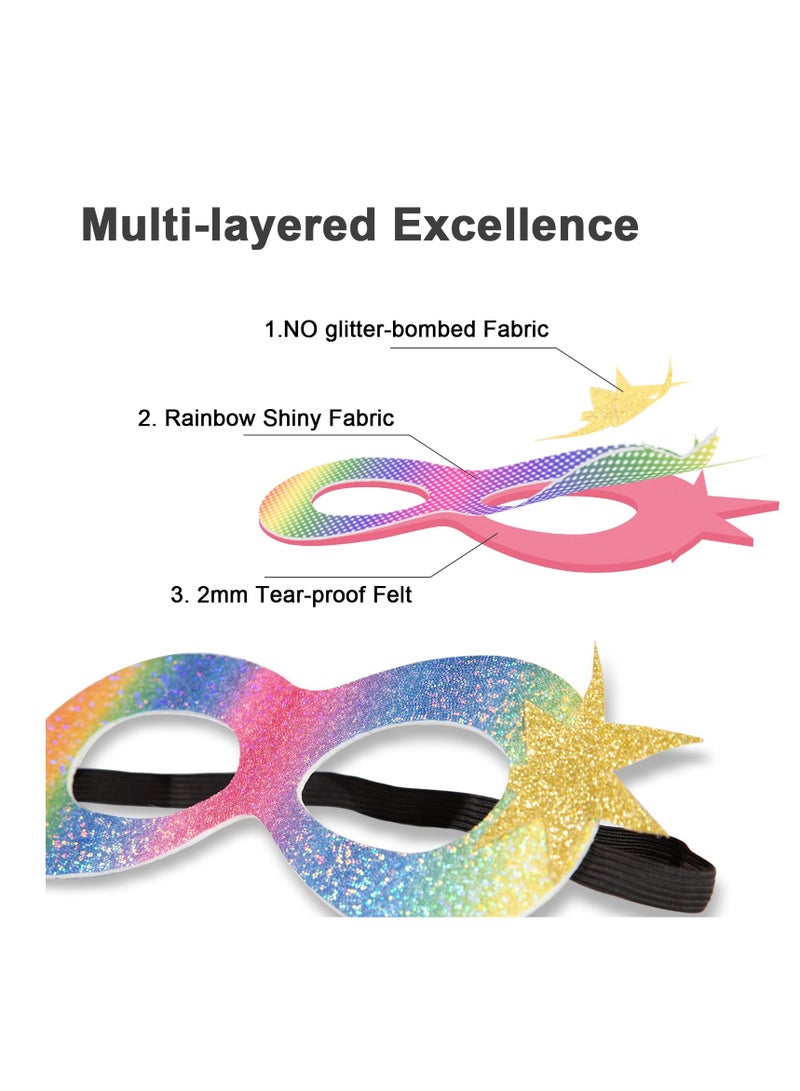 Superhero Capes for Kids Super Hero Costumes Girls Big Sister Gifts Toddler Princess Dress Up Mask TuTu Party - Image 4
