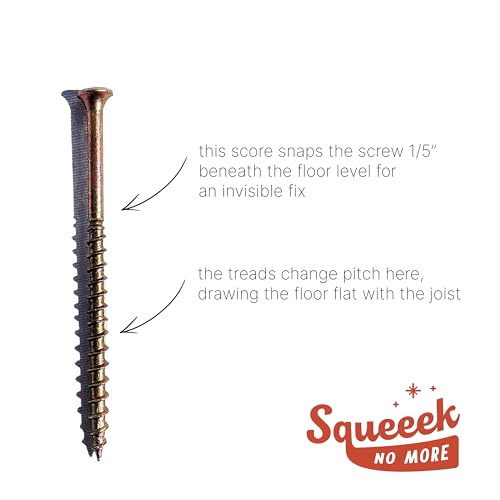 SQUEEEK NO MORE O'BERRY Enterprises 3251 Squeak Replacement Screw (50 Count) - Image 4