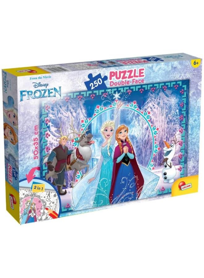 Lisciani Frozen Double-Face Puzzle - 250 Pieces - Image 1