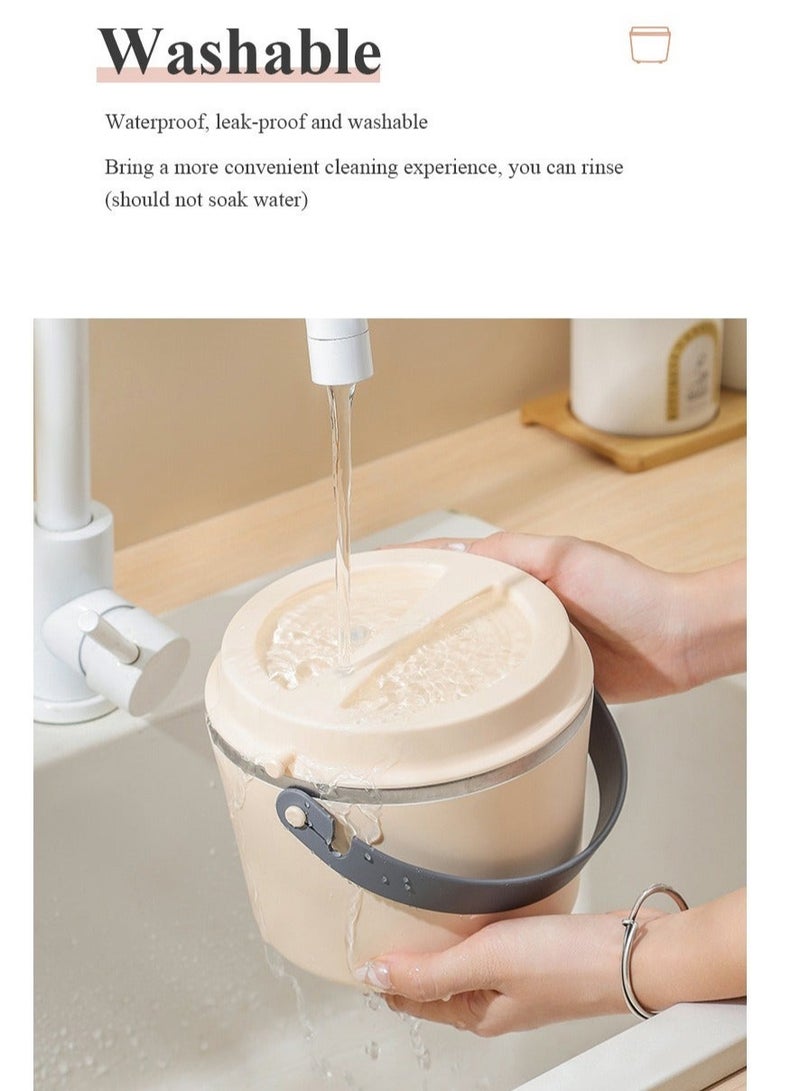 ميكسد طبقة واحدة محمولة متعددة الوظائف التدفئة الكهربائية الطبخ والعزل الحراري مربع الغداء الكهربائية المنزلية طباخ - Image 2