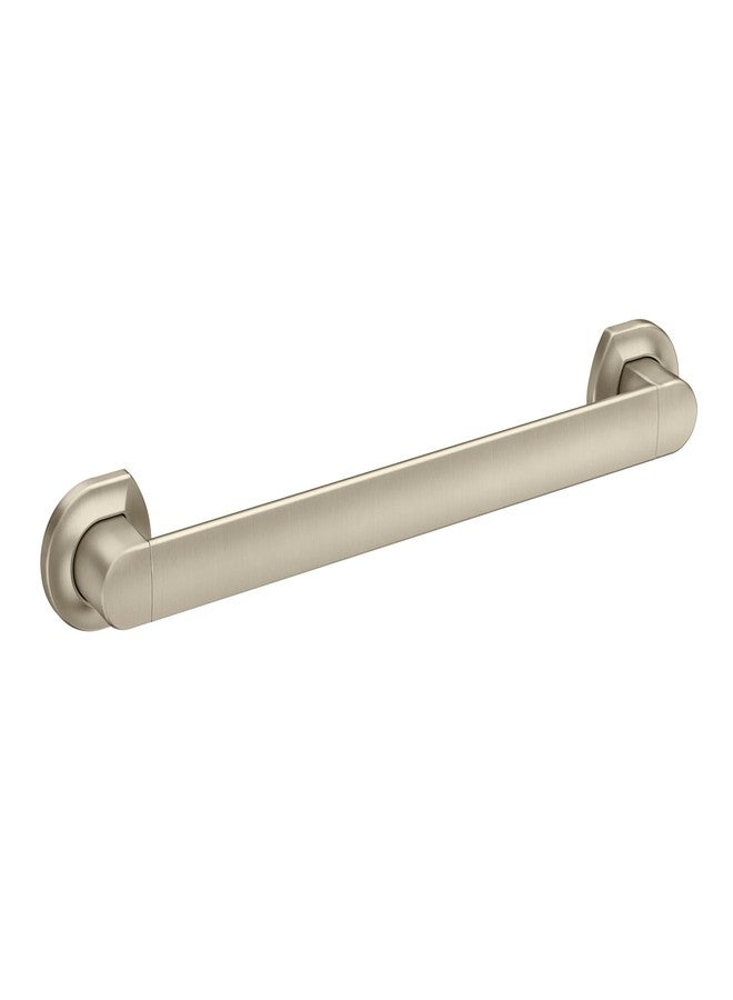 Moen Genta Brushed Nickel 18" Bathroom Grab Bar, MBHG3818BN - Image 1