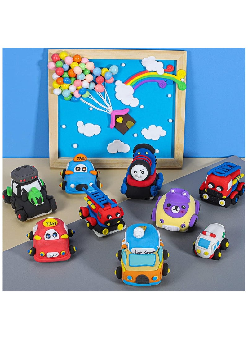 NNEWVANTE Air Dry Clay Kit - 24 Colors Air Dry Ultra Light Clay, Modeling Clay for Kids,Safe & Non-Toxic, Non-Sticky Soft and Super Light, Arts and Crafts Gift for Boys Girls,Great Gift for Kids. - Image 5