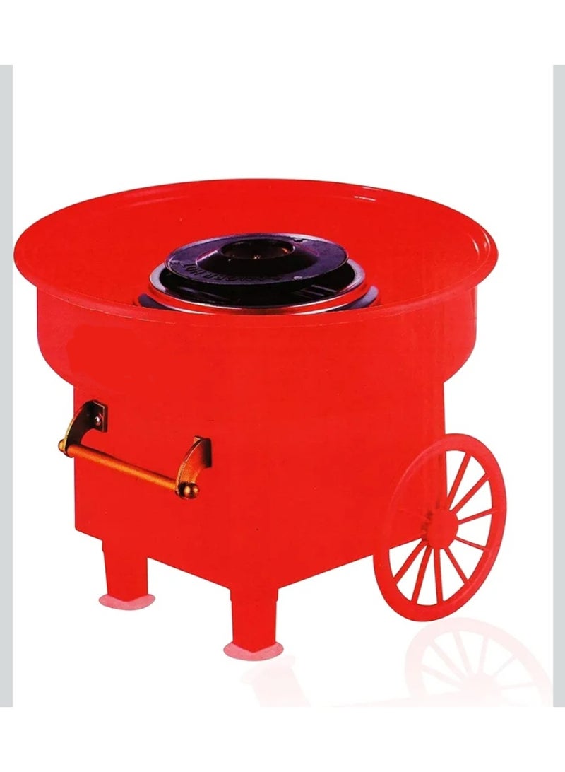 LC Cotton Candy Machine, Candy Floss Machine with Detachable Splash Guard, Electric Smooth Cotton Candy Maker Easy To Use For Kids - Image 1