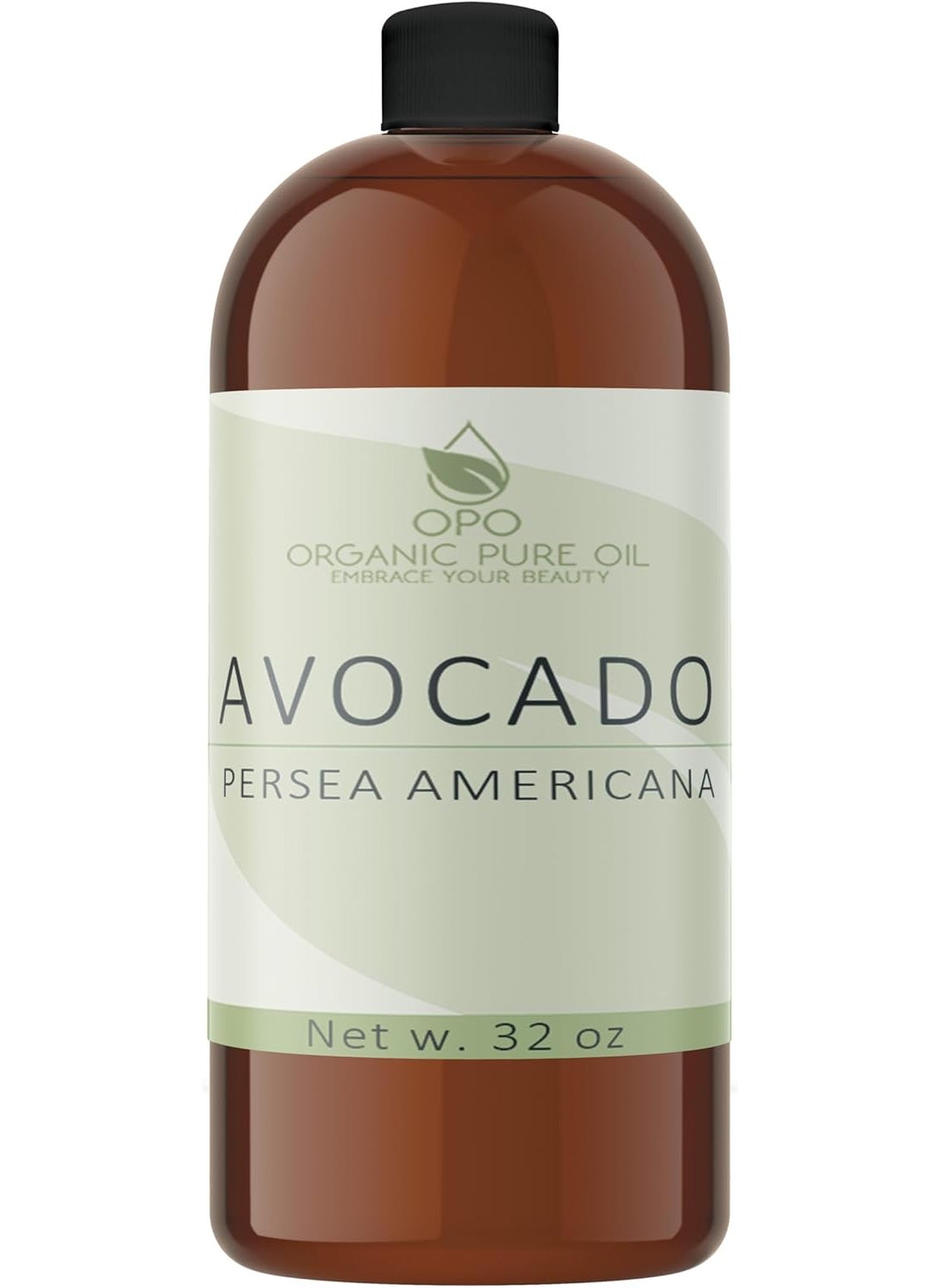 OPO - Avocado Oil  Pure Unrefined Partially Filtered NonGMO Vegan Fair Trade Cold Pressed Peel Bulk Carrier  32 oz  for Skin Hair Nails Body  More Hydrating Nourishing Moisturizing - Image 1