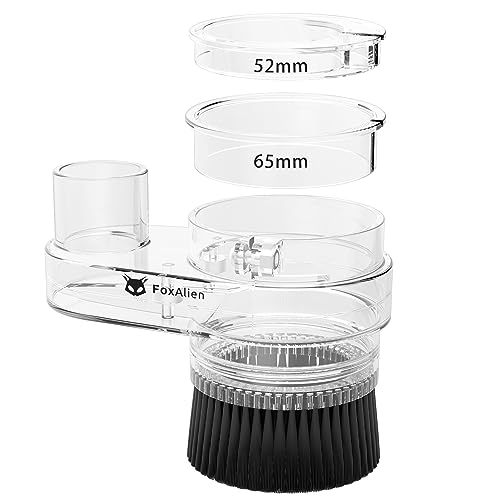 FoxAlien 69mm Diameter Dust Shoe for CNC Router Machine, Compatible with 52mm Spindle Motor and 65mm Router, Hose Diameter 38mm - Image 1