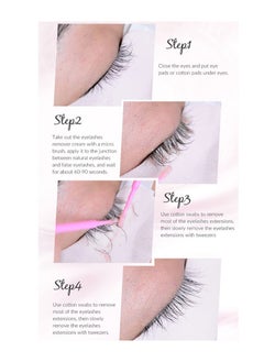GOLLEE Eyelash Extension Gel Remover (0.51 fl.oz / 15 ml) | Acetone Free, Quick Lash Extension Removal Odorless Formula for Sensitive Eyes and Natural Eyelashes Fast Lash Adhesive Dissolution Time - 60 Se  - Image 5