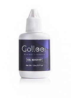 GOLLEE Eyelash Extension Gel Remover (0.51 fl.oz / 15 ml) | Acetone Free, Quick Lash Extension Removal Odorless Formula for Sensitive Eyes and Natural Eyelashes Fast Lash Adhesive Dissolution Time - 60 Se  - Image 3