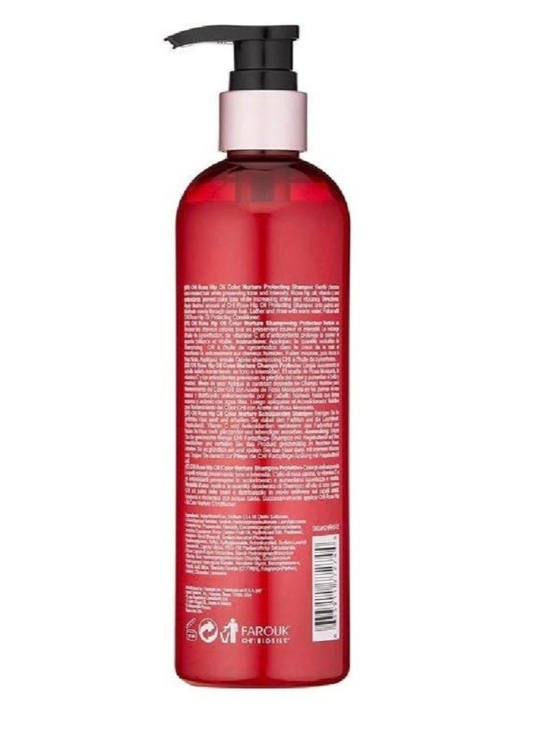 CHI Rosehip Oil Colour Protecting Shampoo 340ml  - Image 2